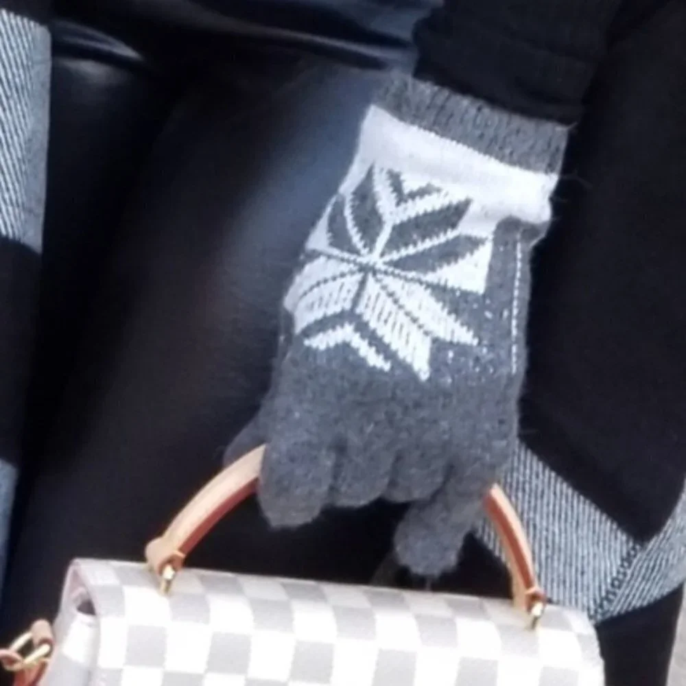 Thick Winter Knit Mittens / Gloves